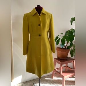 Lemony Lady Day Coat, NWT/J.Crew
